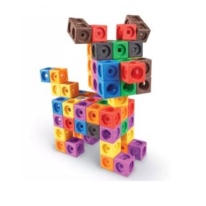 Educational Toy Geo Math and Geo Linking Cubes Building Toys