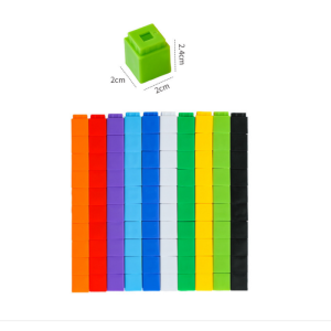Kids Toys Building Blocks Plastic Linking Cubes