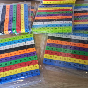 Snap Blocks Math Manipulative Cubes for Kids