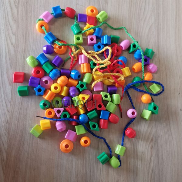Kids Toy Plastic Lacing Beads - Image 4