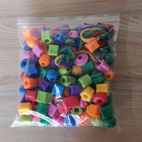 Kids Toy Plastic Lacing Beads - Image 6