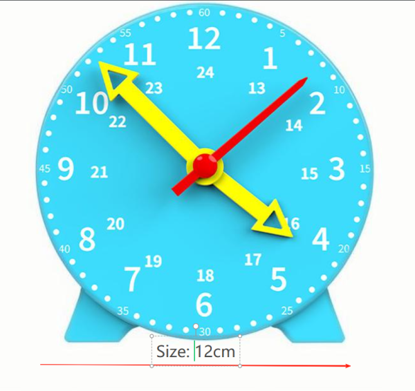 12 cm plastic Clock Gear Toy - Image 4