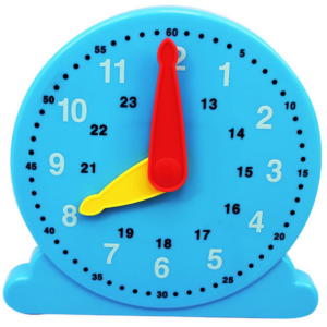 Educational Cognitive Toy 14cm Clock Model for Children to Know Time
