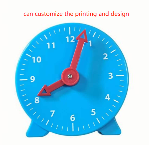 10 cm Small Clocks Gear Time Learning Student Clock