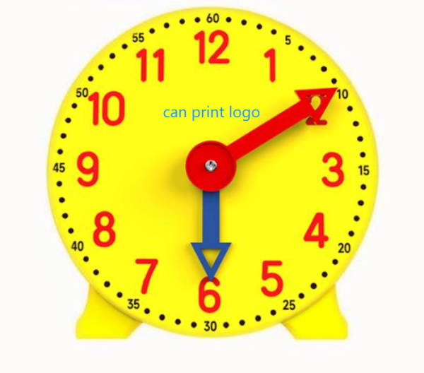 Educational Toys 10cm Small Plastic Toy Clock for Kids - Image 5