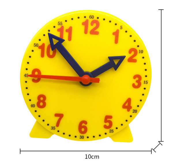 Learning Clock for Kids Teaching Time Geared Clock