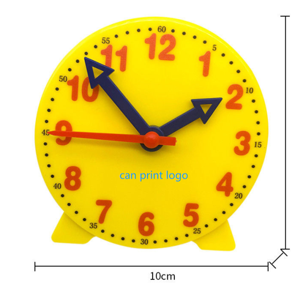 Learning Clock for Kids Teaching Time Geared Clock - Image 4