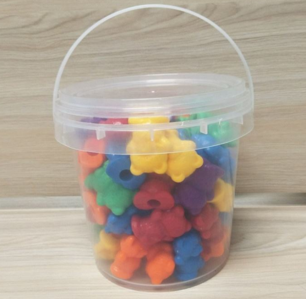 Plastic Counting Bears 6 Grams Weight bears 60 Pieces