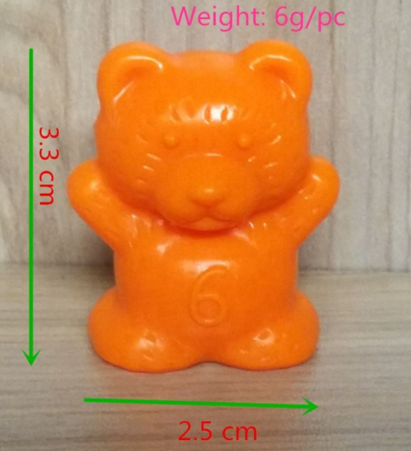 Plastic Counting Bears 6 Grams Weight bears 60 Pieces - Image 4