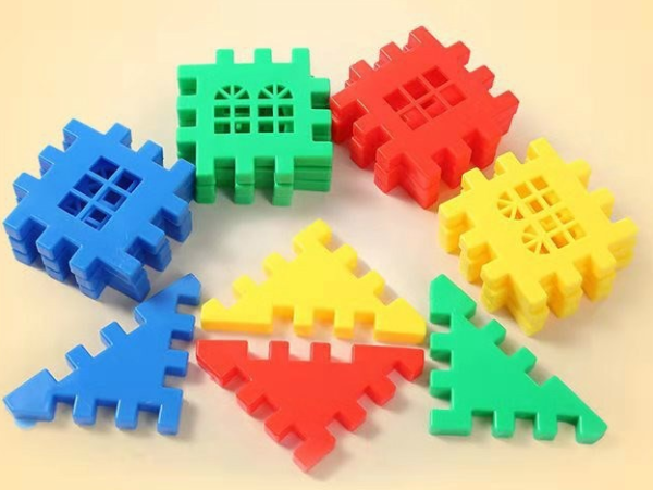 Kindergarten Desktop Toys House Building Blocks - Image 3