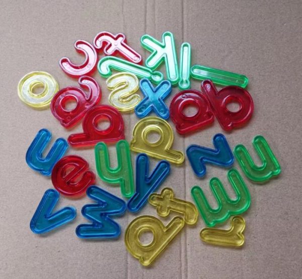 Educational Toys Transparent Abc Letters Plastic Alphabets Lowercase 26pcs Per Set - Image 2