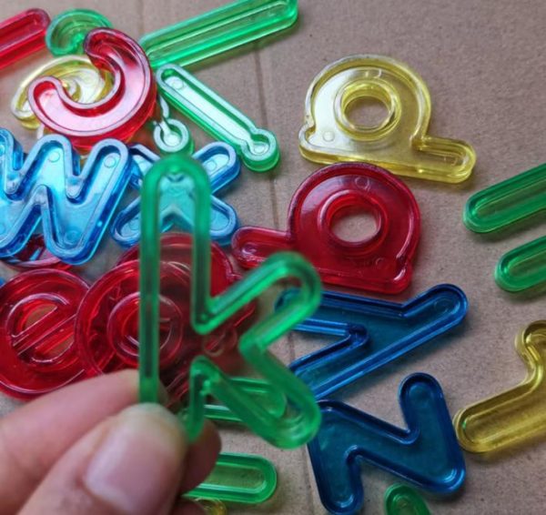 Educational Toys Transparent Abc Letters Plastic Alphabets Lowercase 26pcs Per Set - Image 3