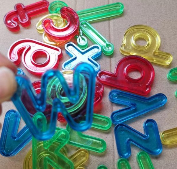 Educational Toys Transparent Abc Letters Plastic Alphabets Lowercase 26pcs Per Set - Image 4