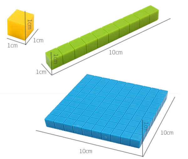 Mathematics Toys Base Ten Blocks - Image 6