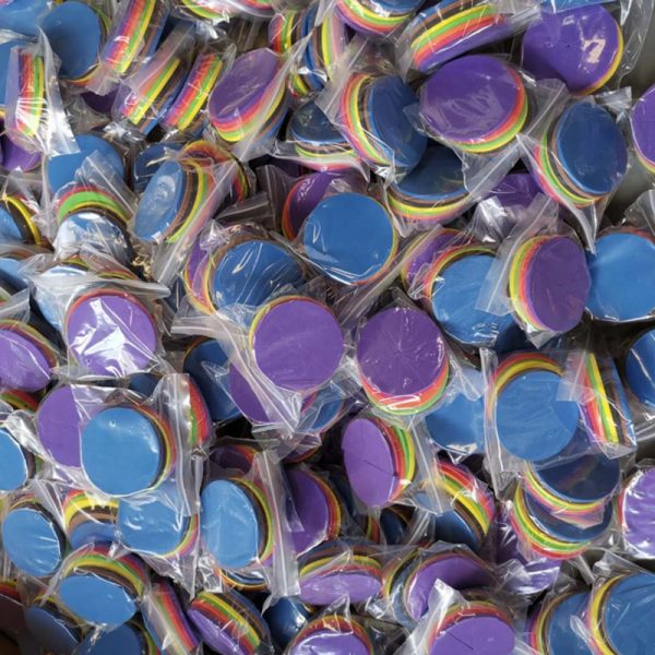 Educational Math Toy Rainbow Fraction Circles - Image 7