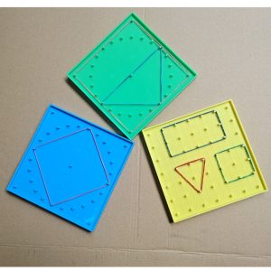 Educational Toys Plastic Geo Board
