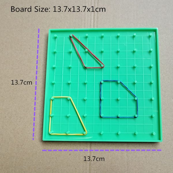 Educational Toys Plastic Geo Board - Image 3