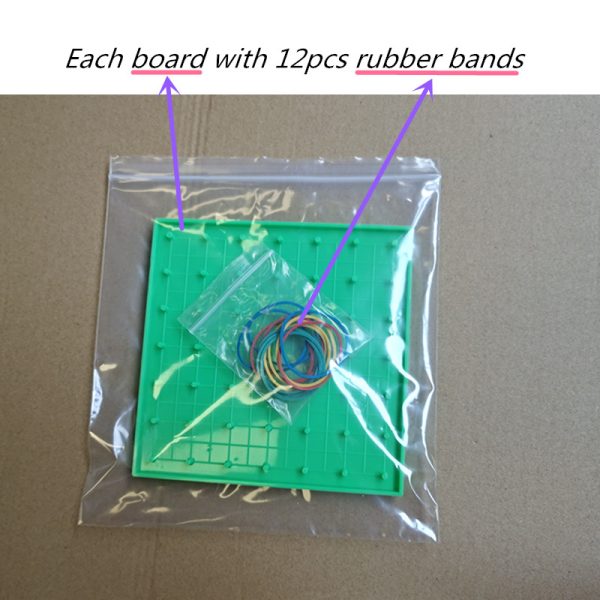 Educational Toys Plastic Geo Board - Image 4