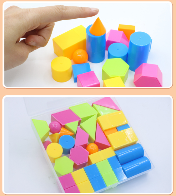 Educational Toys 3D Geometric Solids - Image 5