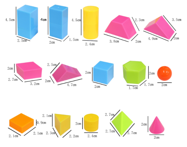 Educational Toys 3D Geometric Solids