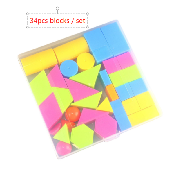 Educational Toys 3D Geometric Solids - Image 2