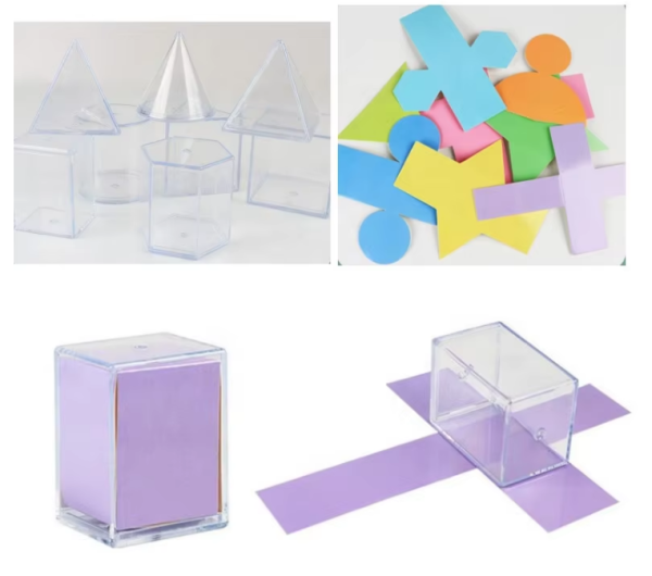 Transparent Plastic Geo Solids for Kids - Image 7