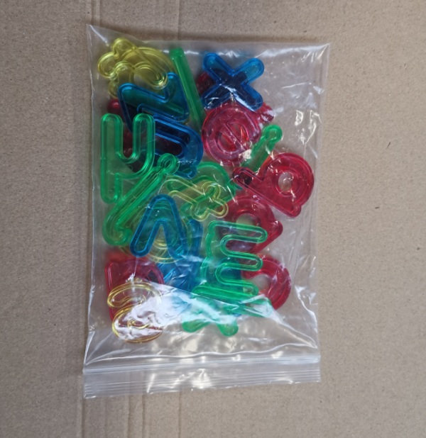 Educational Toys Transparent Abc Letters Plastic Alphabets Lowercase 26pcs Per Set - Image 6