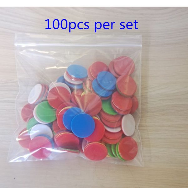 Educational Toy Double Color Chips Plastic Round Counters - Image 7