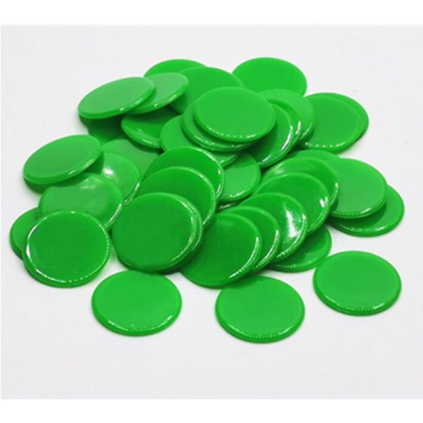 Kids Toy 100 Pieces Colored Plastic Counters Round Counting Chips - Image 5