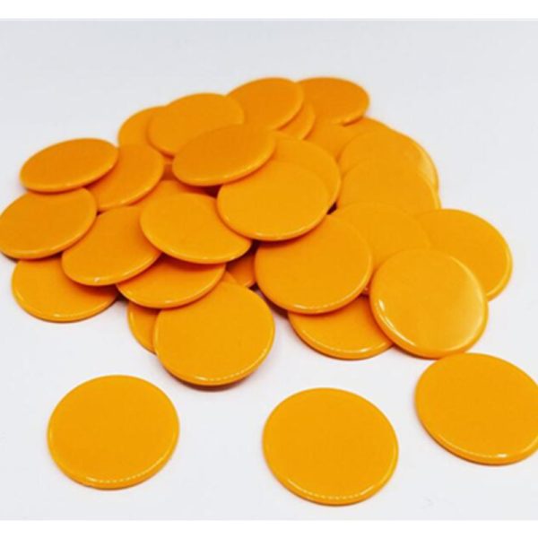 Kids Toy 100 Pieces Colored Plastic Counters Round Counting Chips - Image 7