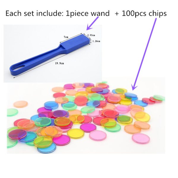 Educational Toy Magnetic Wand Set for Kids - Image 2