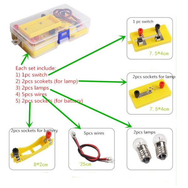Educational Toys Electric Circuit Kit for Kids - Image 7