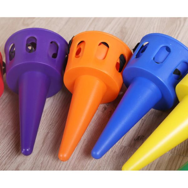 Cup and Ball Game Plastic Creative Kids Outdoor Catch Ball Game Toss Ball Set - Image 4